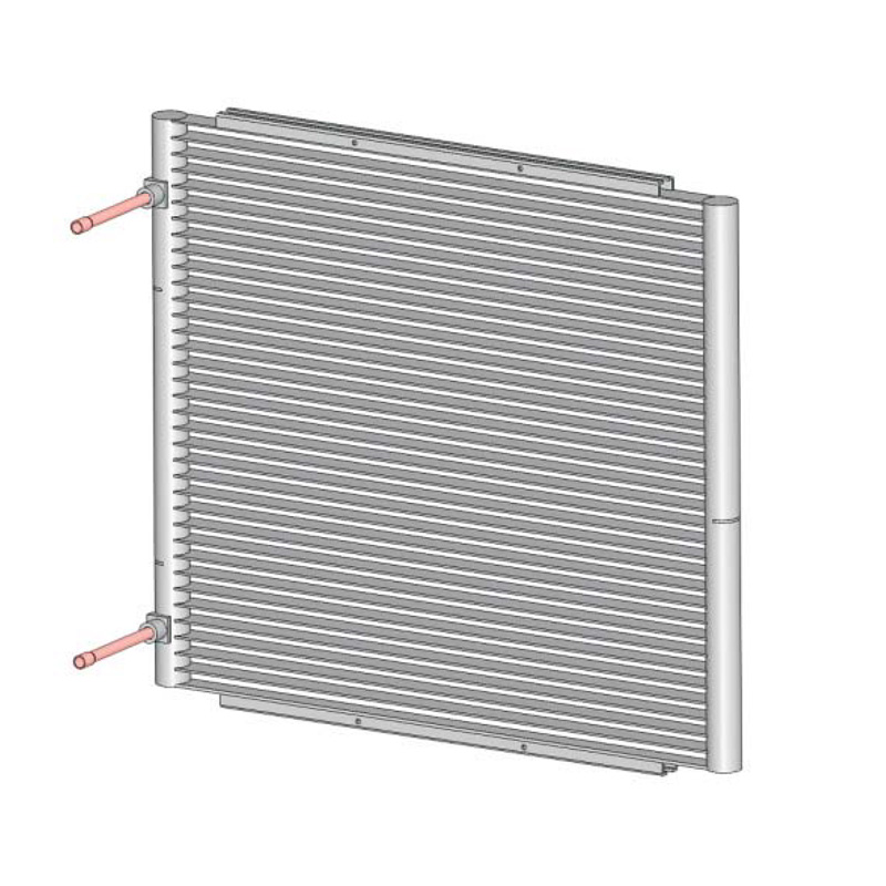 SC 1100 388* 346.7mm Car Air Conditioner MCHE Condenser Coil Microchannel Caloris Exchanger